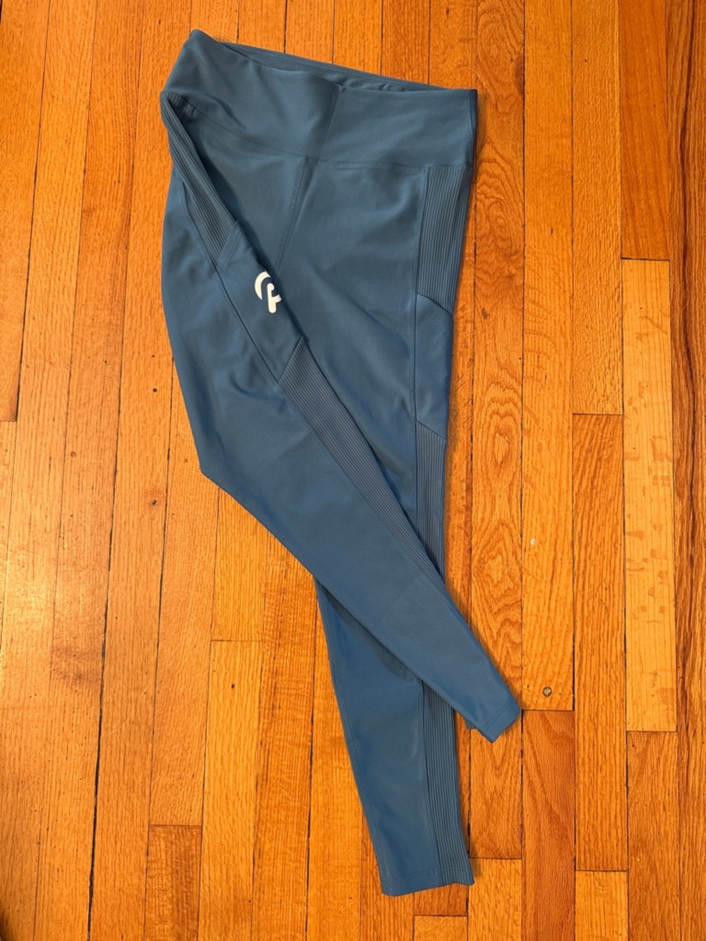 Peloton Teal High-Rise Seamless Leggings